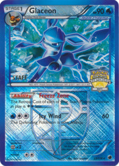 Glaceon 23/116 Crosshatch Holo STAFF Promo - 2013 City Championships